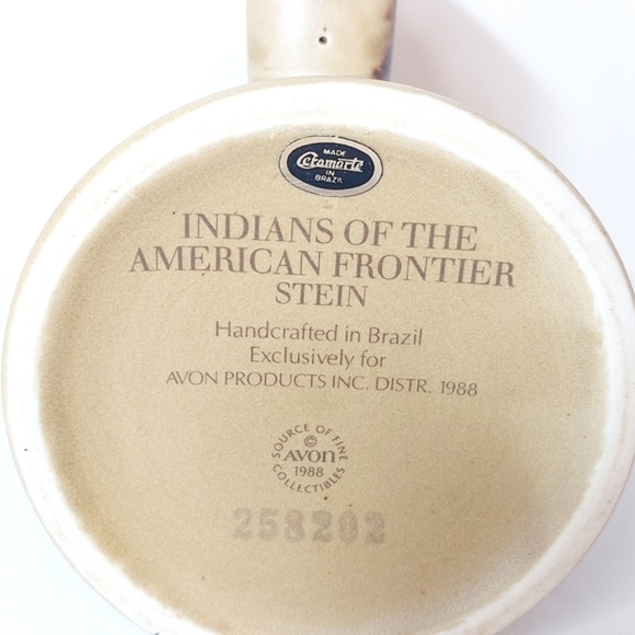 Vintage Avon Native Indian themed‎ beer stein - Picture 7 of 8